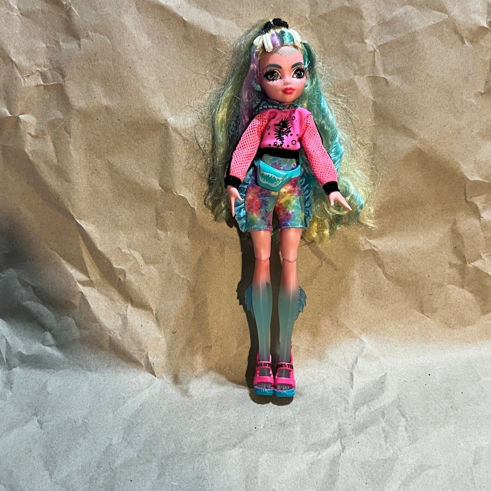 Monster High 10" Lagoona Blue G3 Doll Pink Blue Tie Dye Fashion Sea Monster